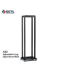 42U Adjustable 4 Leg Open Server Rack 